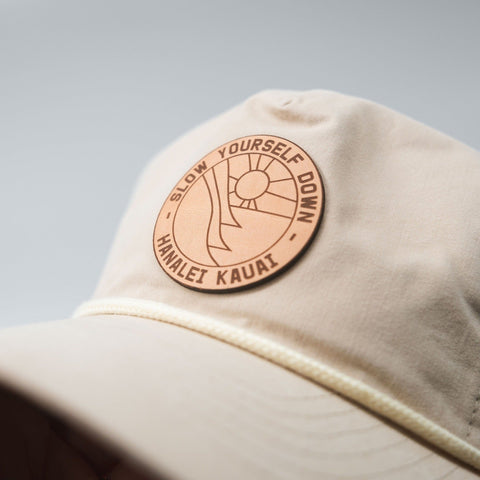 Leather Patch Hat Hats - Slow Yourself Down