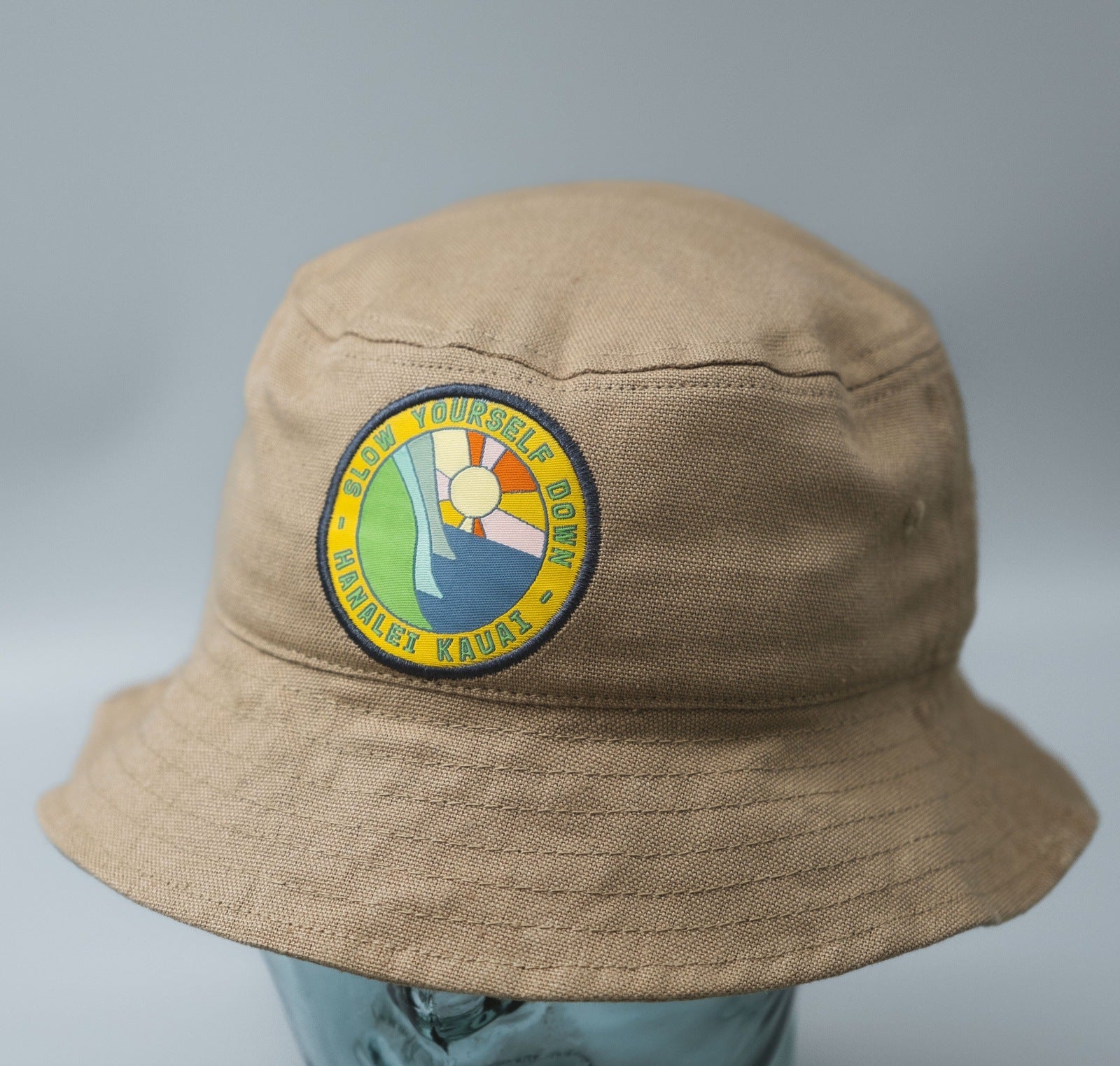Napali Coast Hemp Bucket Hat