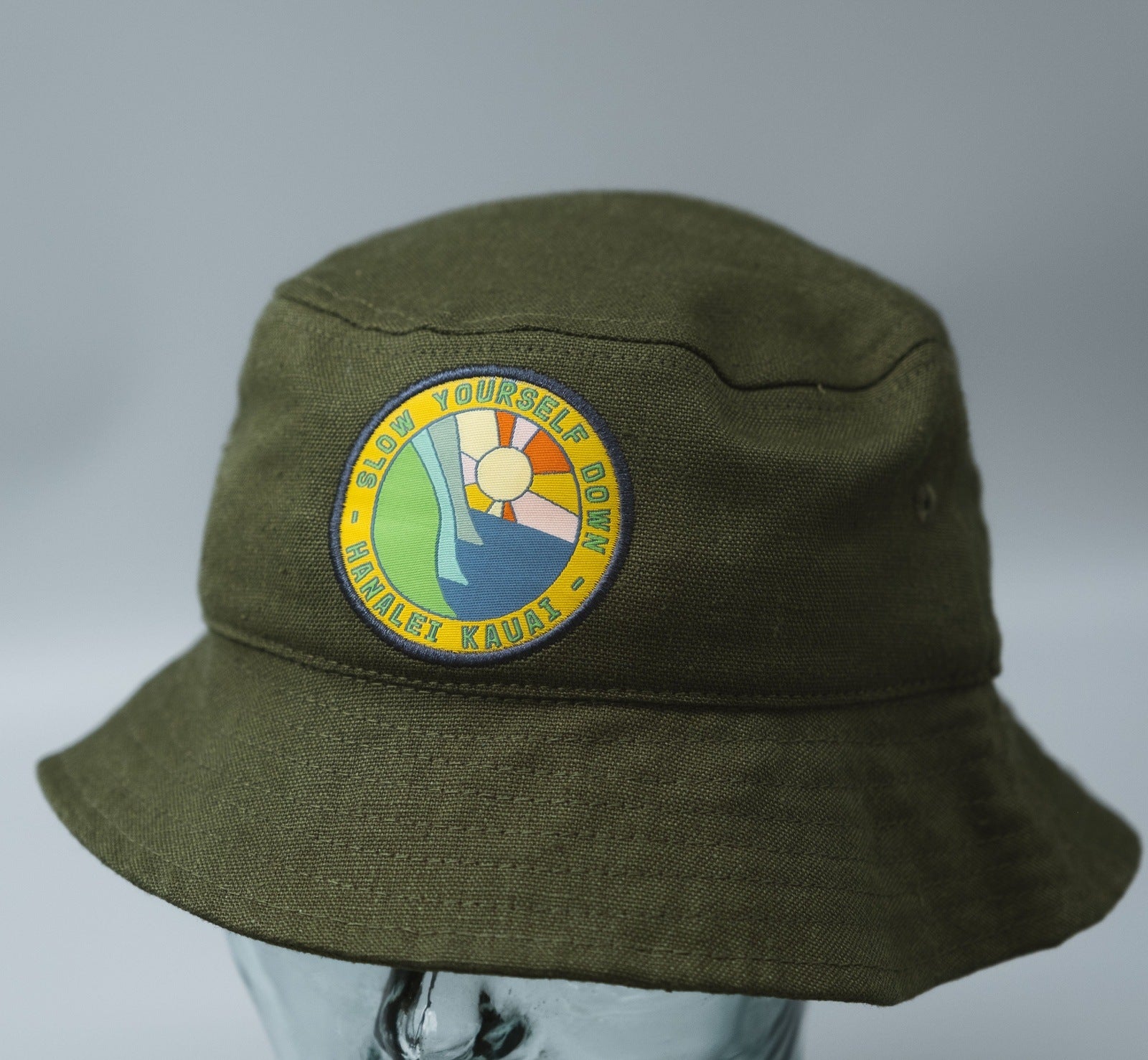 Napali Coast Hemp Bucket Hat Hats - Slow Yourself Down
