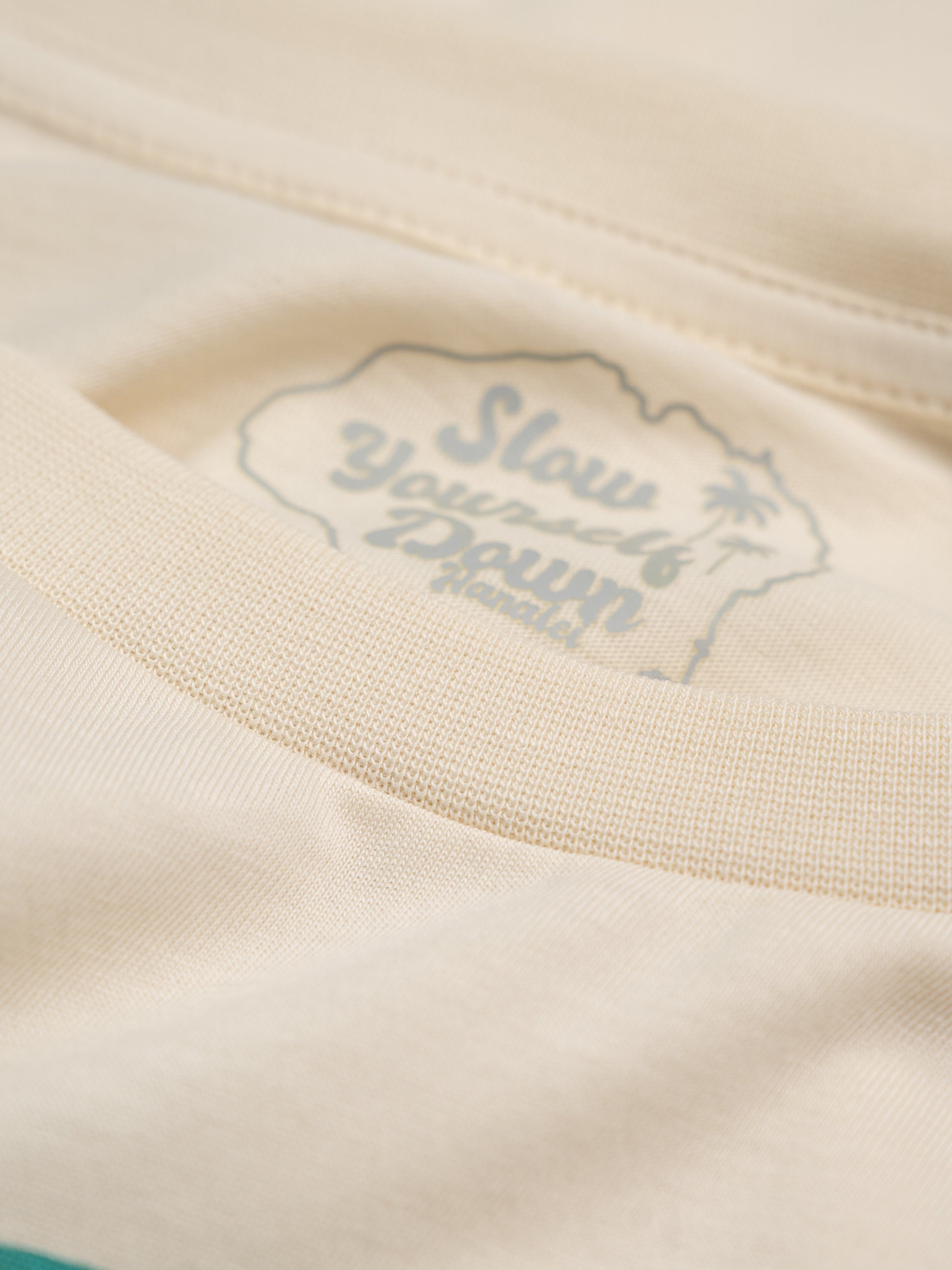 Dainty Rainbow Moon Crop | Organic Cotton | Slow Yourself Down - Womens Shirts