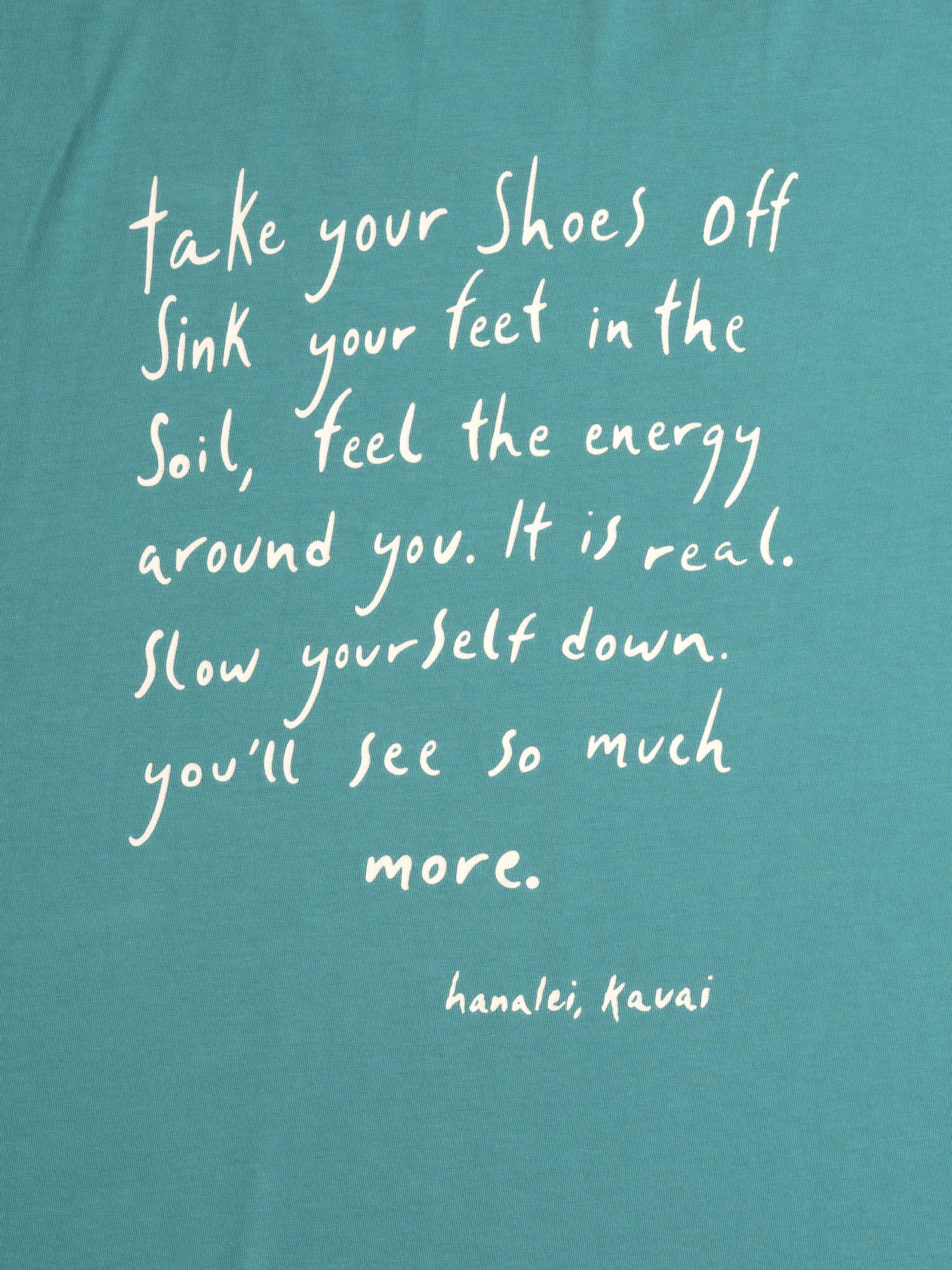 Feel the Energy Scoop Neck | Organic Cotton | Slow Yourself Down - Womens Shirts