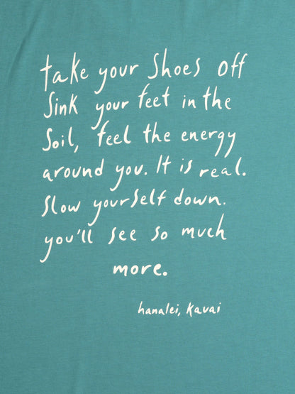 Feel the Energy Scoop Neck | Organic Cotton | Slow Yourself Down - Womens Shirts