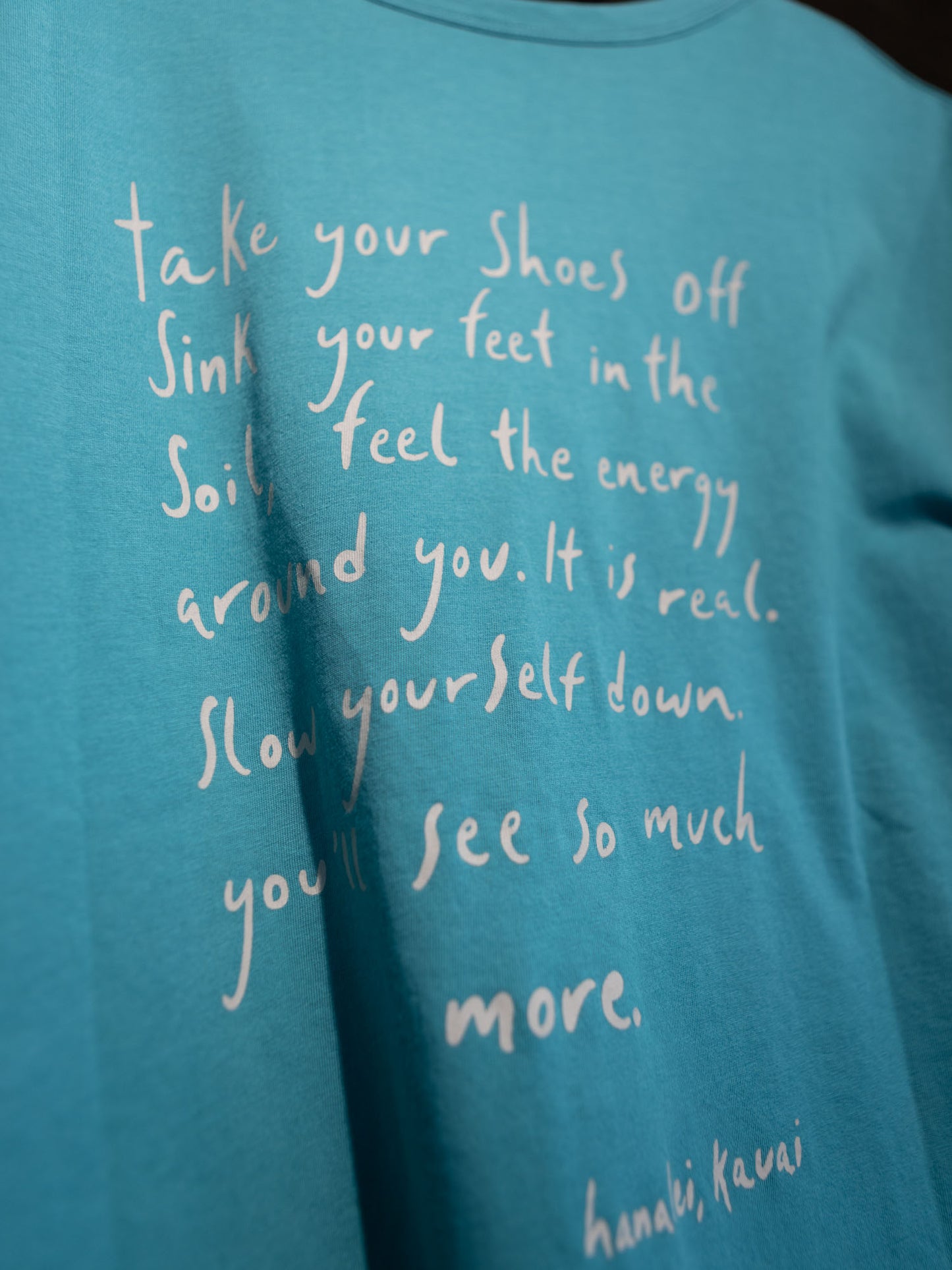 Feel the Energy Scoop Neck | Organic Cotton | Slow Yourself Down - Womens Shirts