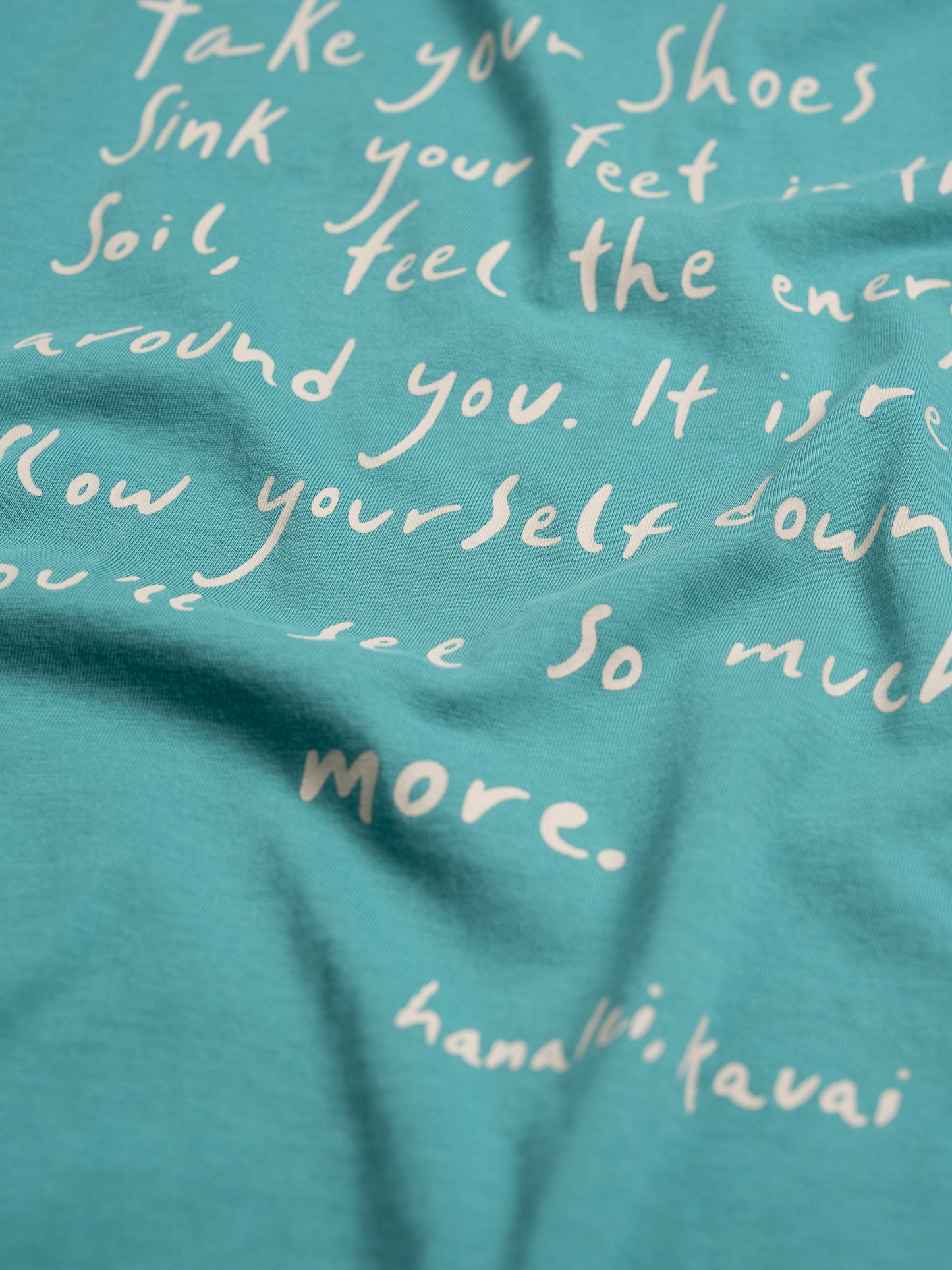Feel the Energy Scoop Neck | Organic Cotton | Slow Yourself Down - Womens Shirts