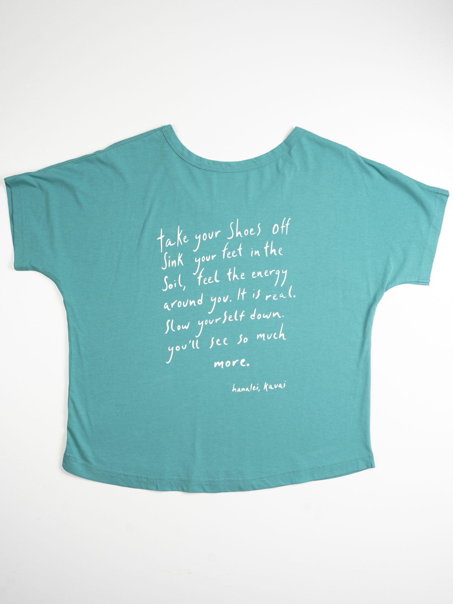 Feel the Energy Scoop Neck | Organic Cotton | Slow Yourself Down - Womens Shirts