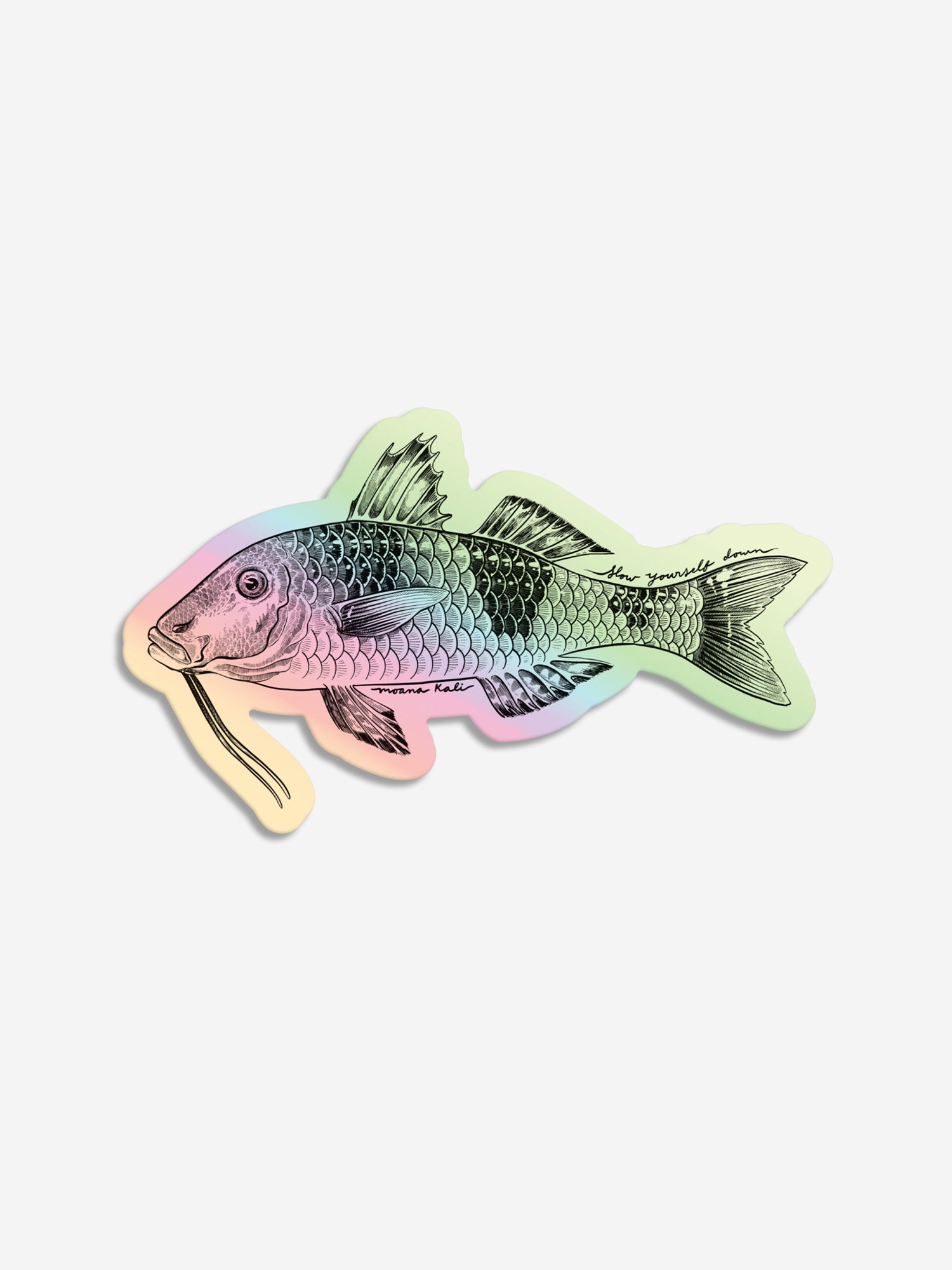 Kumu Hologram Sticker | Slow Yourself Down