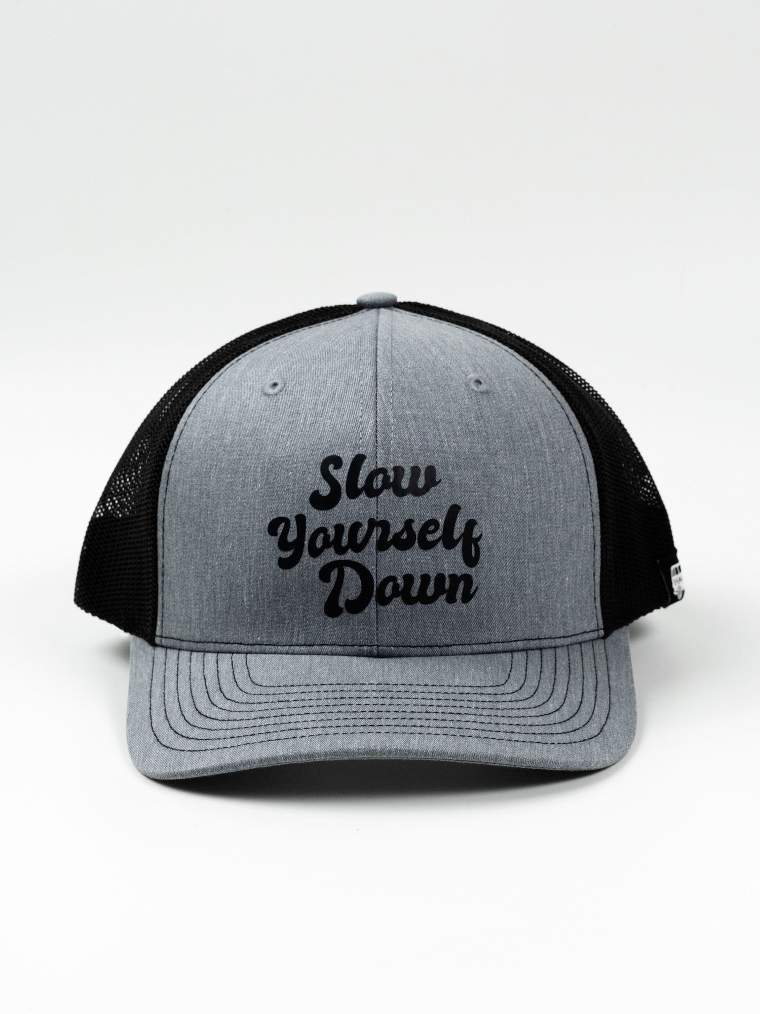 Fitted Trucker Hat | Slow Yourself Down - Hats