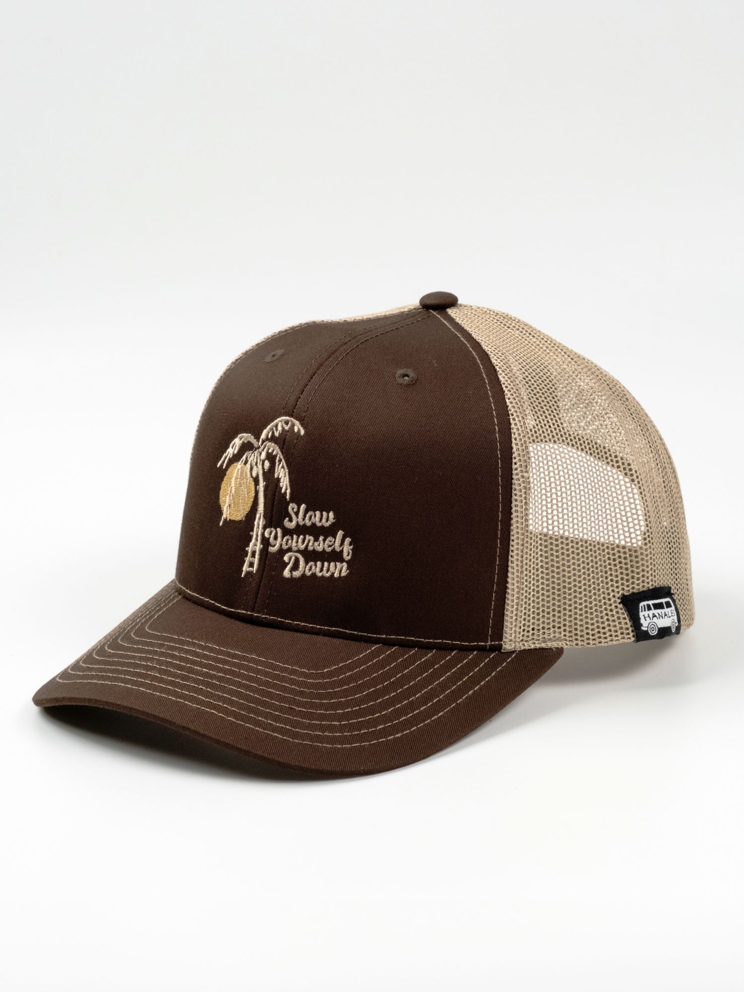 Fitted Trucker Hat | Slow Yourself Down - Hats