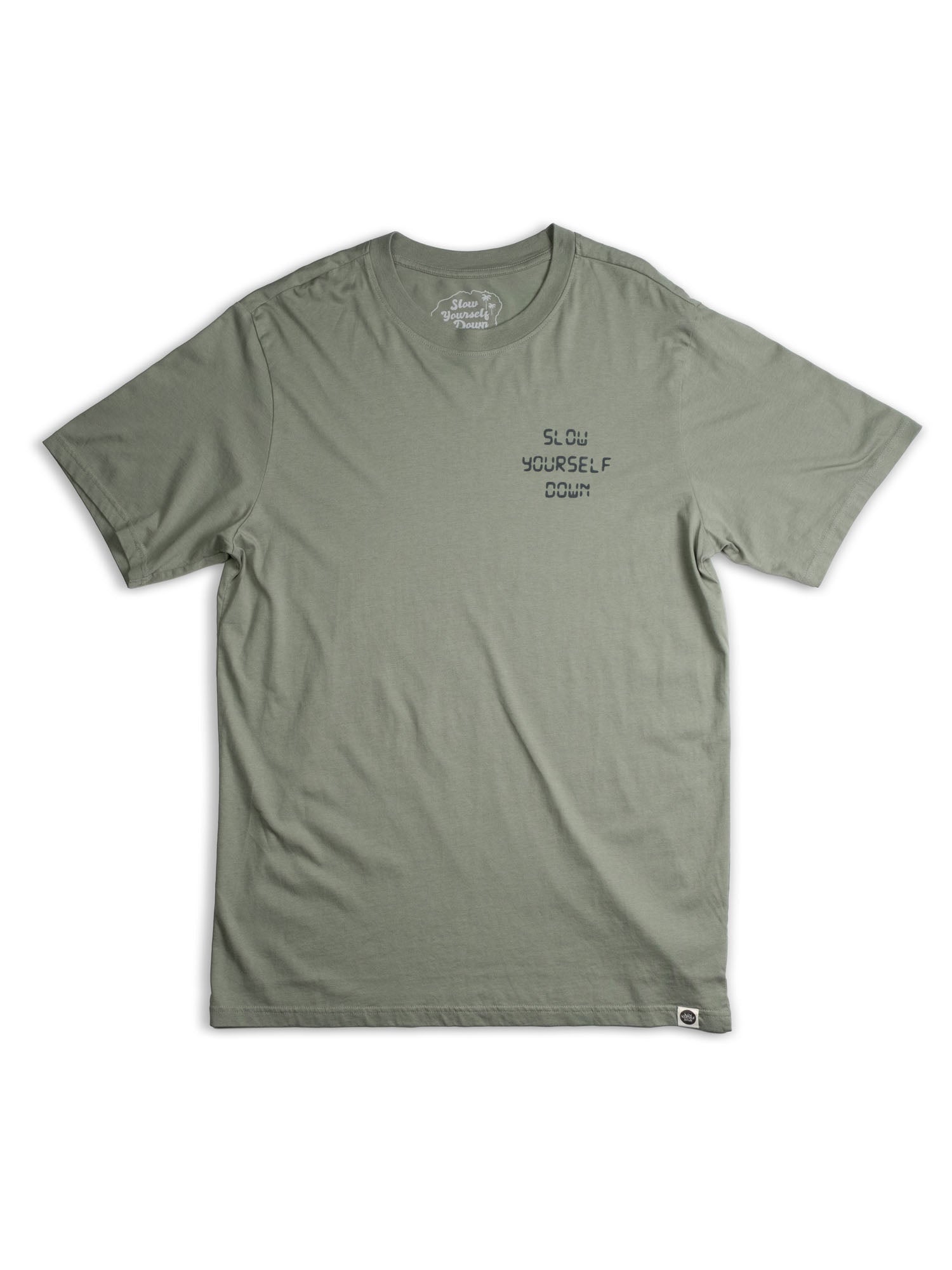 Flip Phone Tee | Organic Cotton | Slow Yourself Down - Mens Shirts