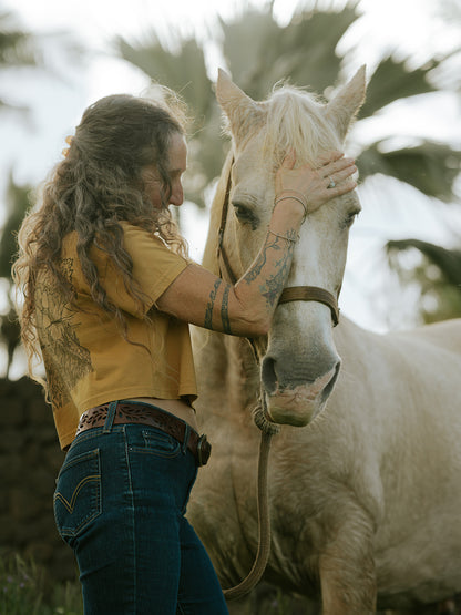 Hammock Crop Tee - Slow Yourself Down
