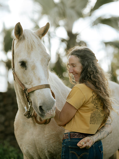 Hammock Crop Tee - Slow Yourself Down