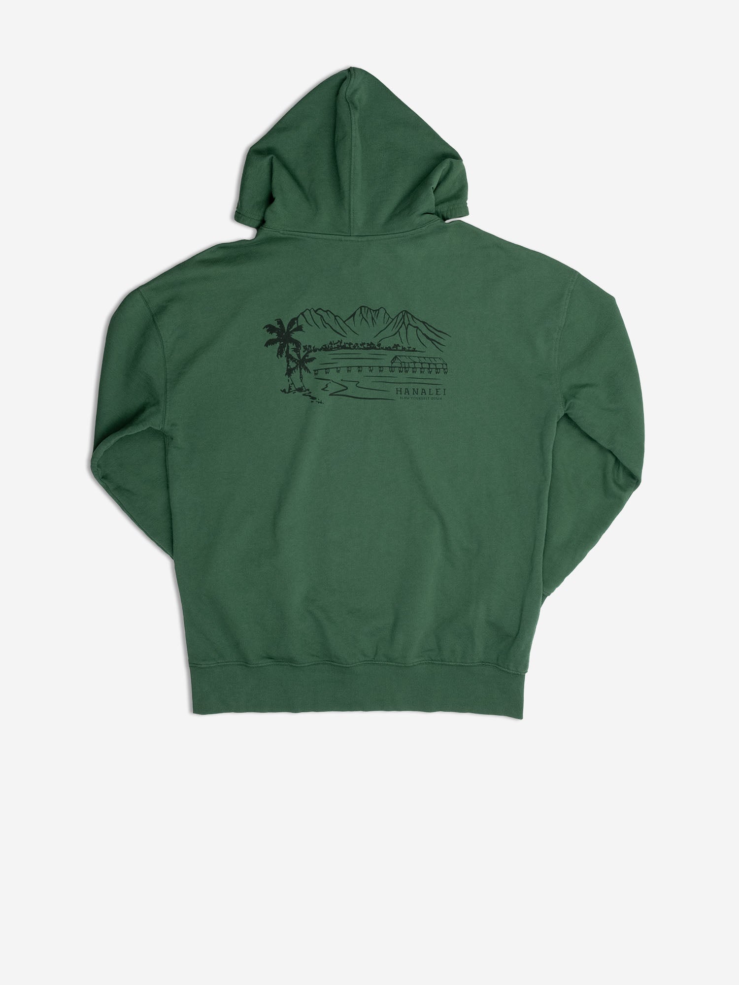 Hanalei Bay Hoodie | Organic Cotton | Slow Yourself Down - Pullover Hoodie