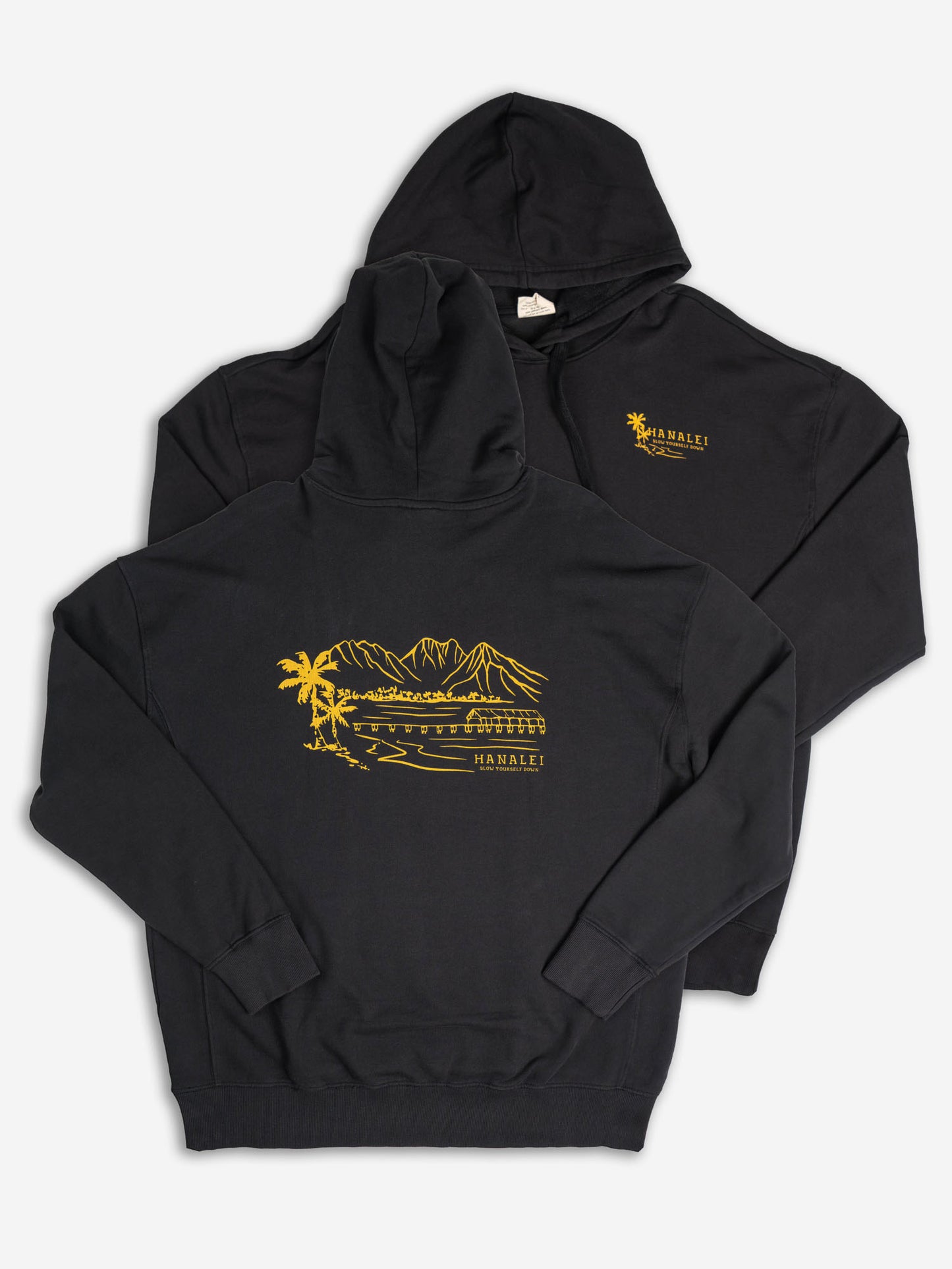 Hanalei Bay Hoodie | Organic Cotton | Slow Yourself Down - Pullover Hoodie