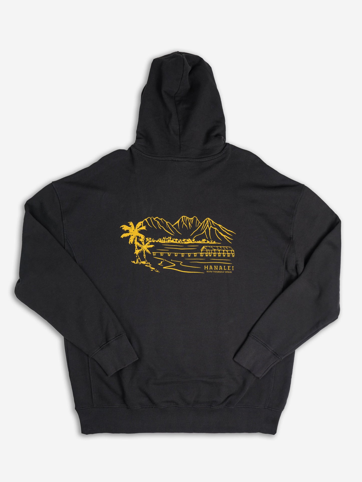 Hanalei Bay Hoodie | Organic Cotton | Slow Yourself Down - Pullover Hoodie