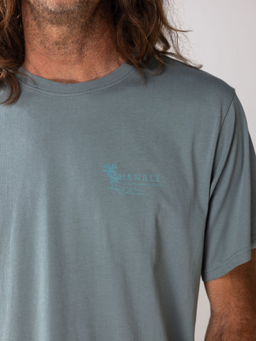 Hanalei Bay Stormy Tee | Organic Cotton | Slow Yourself Down - Mens Shirts