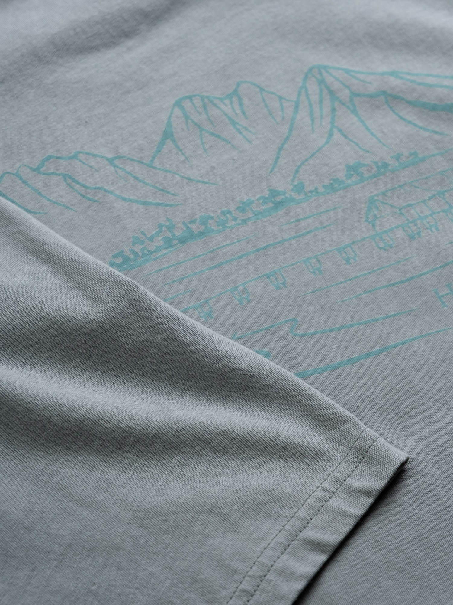 Hanalei Bay Stormy Tee | Organic Cotton | Slow Yourself Down - Mens Shirts