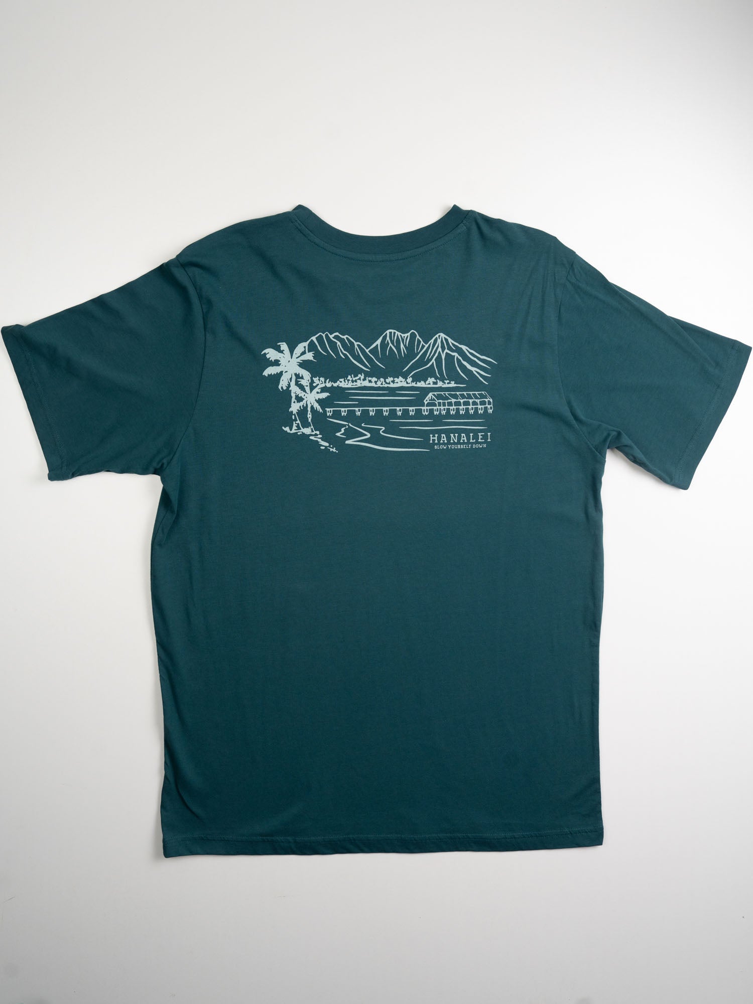 Hanalei Bay Tee | Organic Cotton | Slow Yourself Down - Mens Shirts