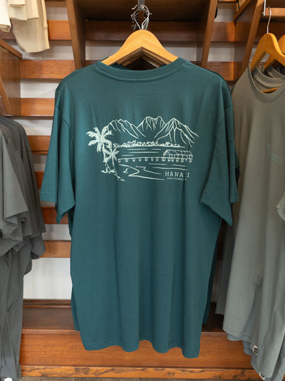 Hanalei Bay Tee | Organic Cotton | Slow Yourself Down - Mens Shirts