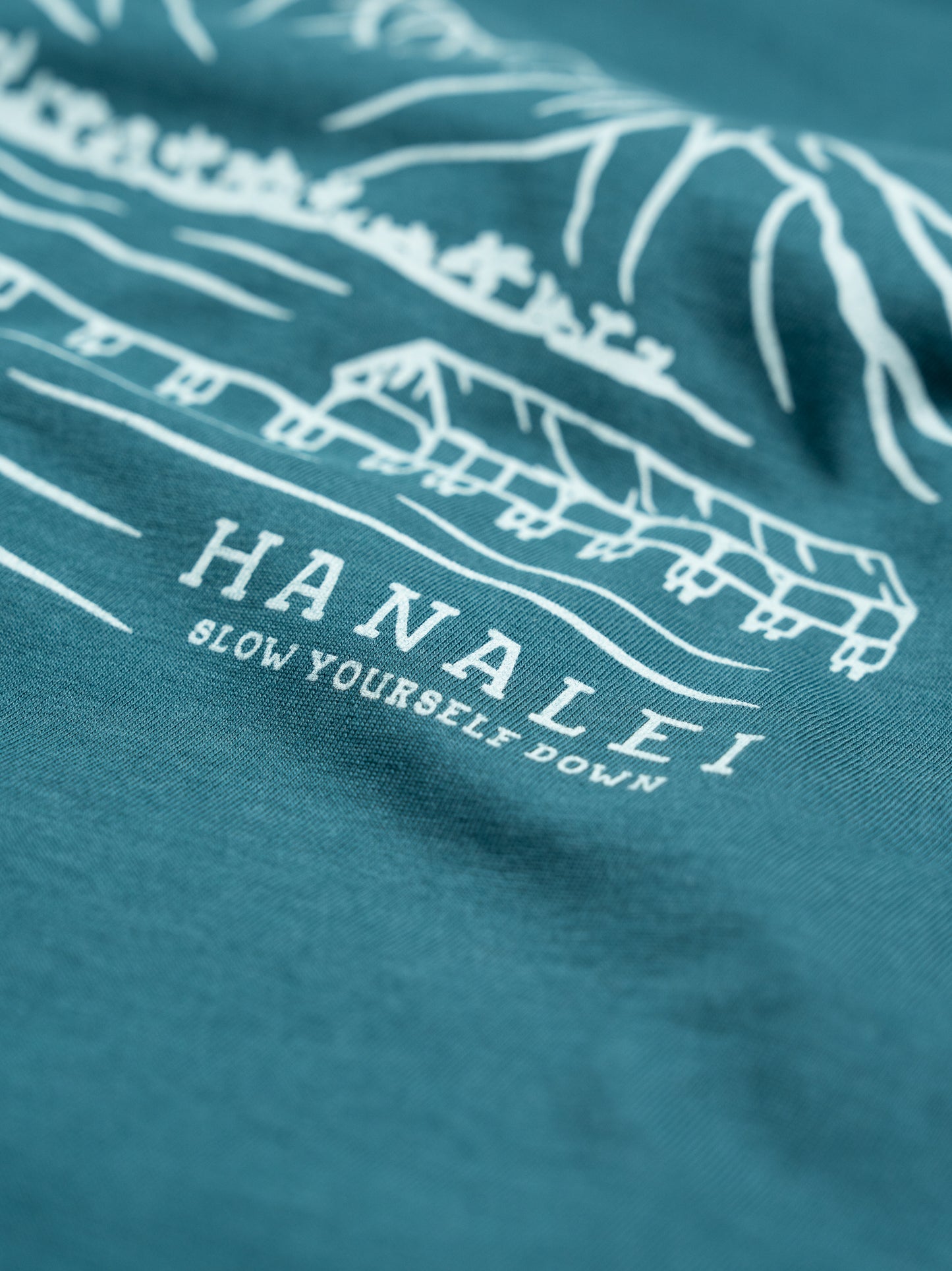 Hanalei Bay Tee | Organic Cotton | Slow Yourself Down - Mens Shirts