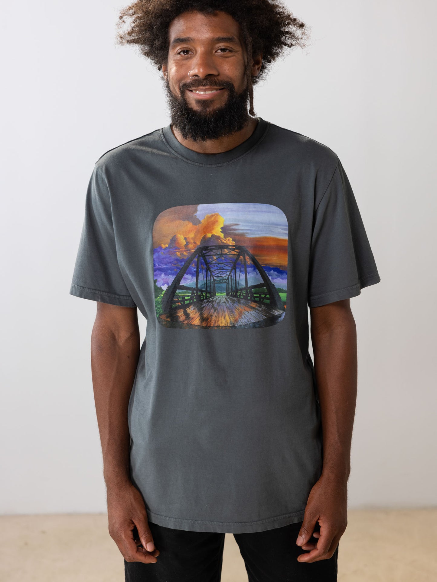 Hanalei Bridge Tee | Organic Cotton | Slow Yourself Down - Mens Shirts
