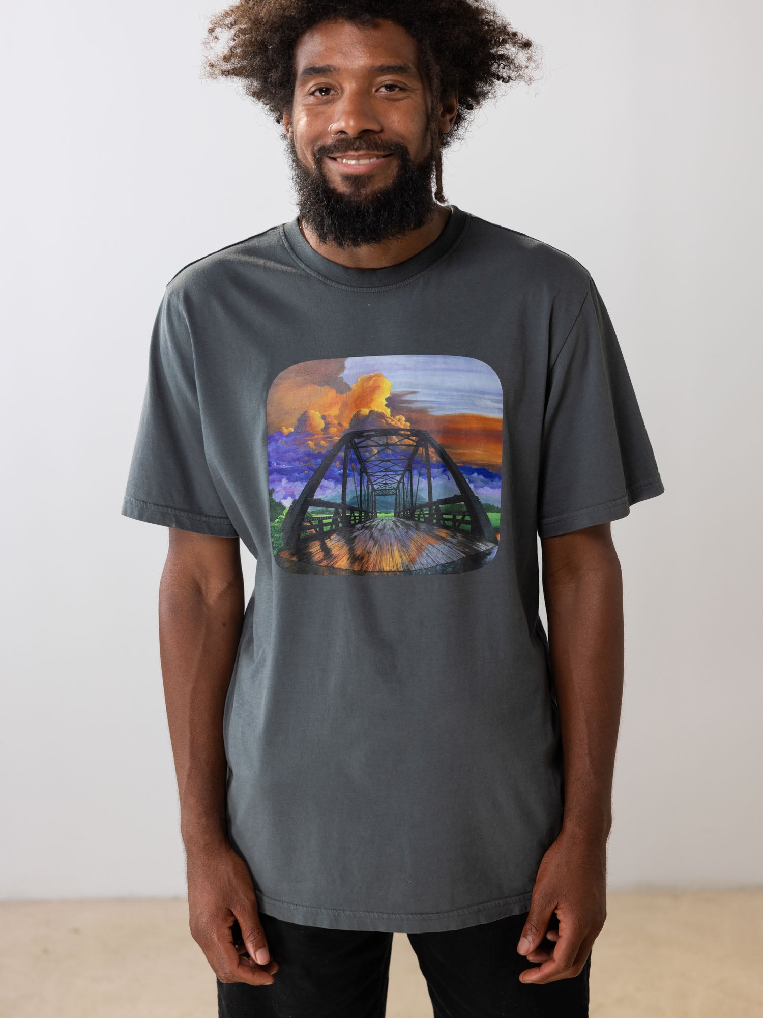 Hanalei Bridge Tee | Organic Cotton | Slow Yourself Down - Mens Shirts