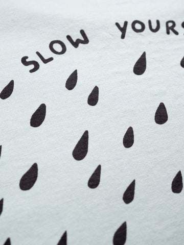 Hanalei Rain Moon Crop | Organic Cotton | Slow Yourself Down - Womens Shirts