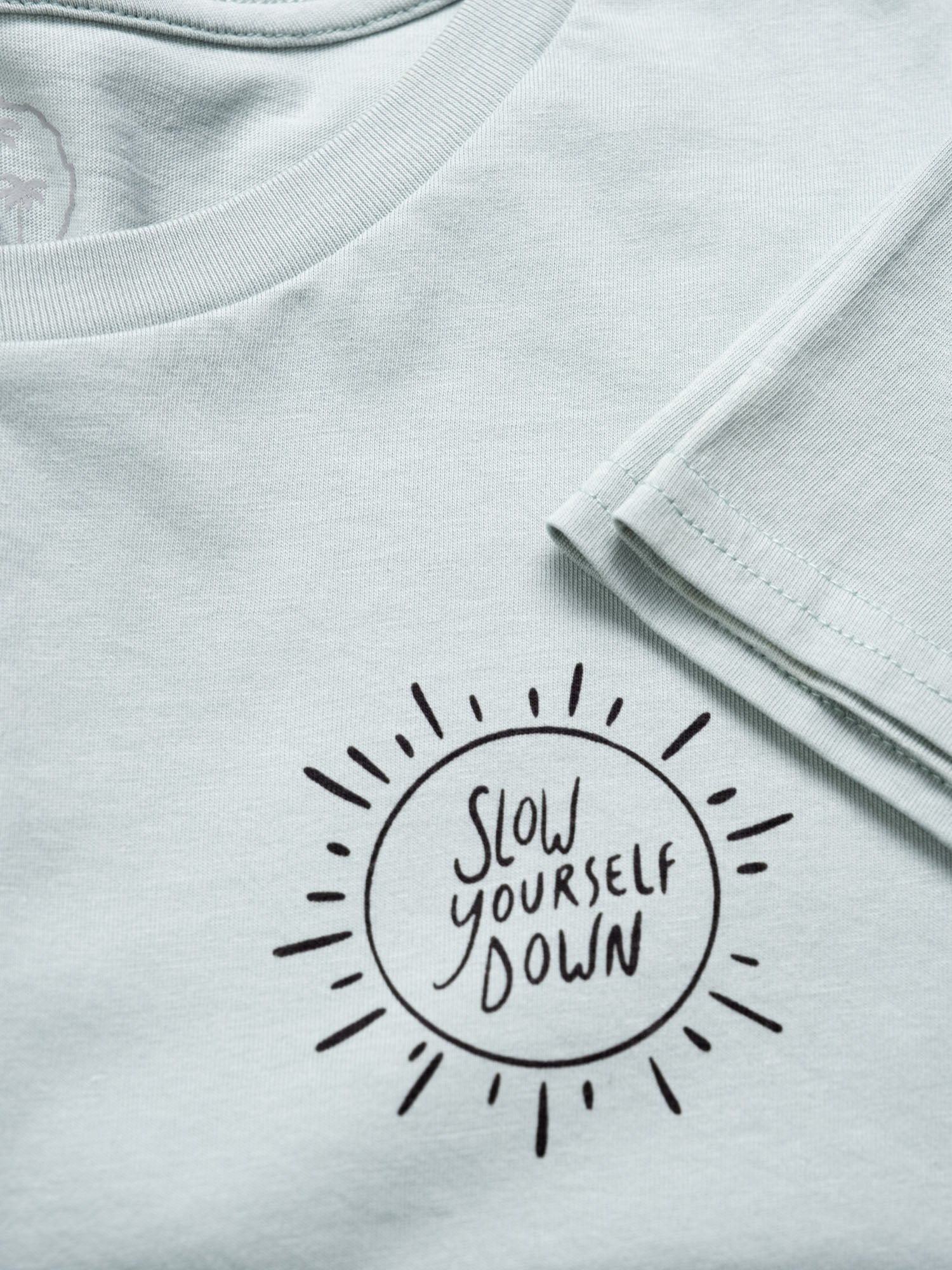 Hanalei Rain Moon Crop | Organic Cotton | Slow Yourself Down - Womens Shirts