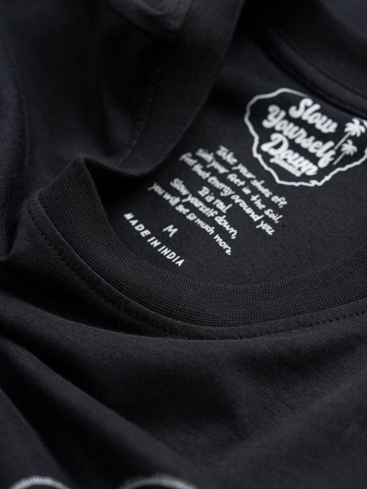 Handshake Tee | Organic Cotton | Slow Yourself Down - Mens Shirts