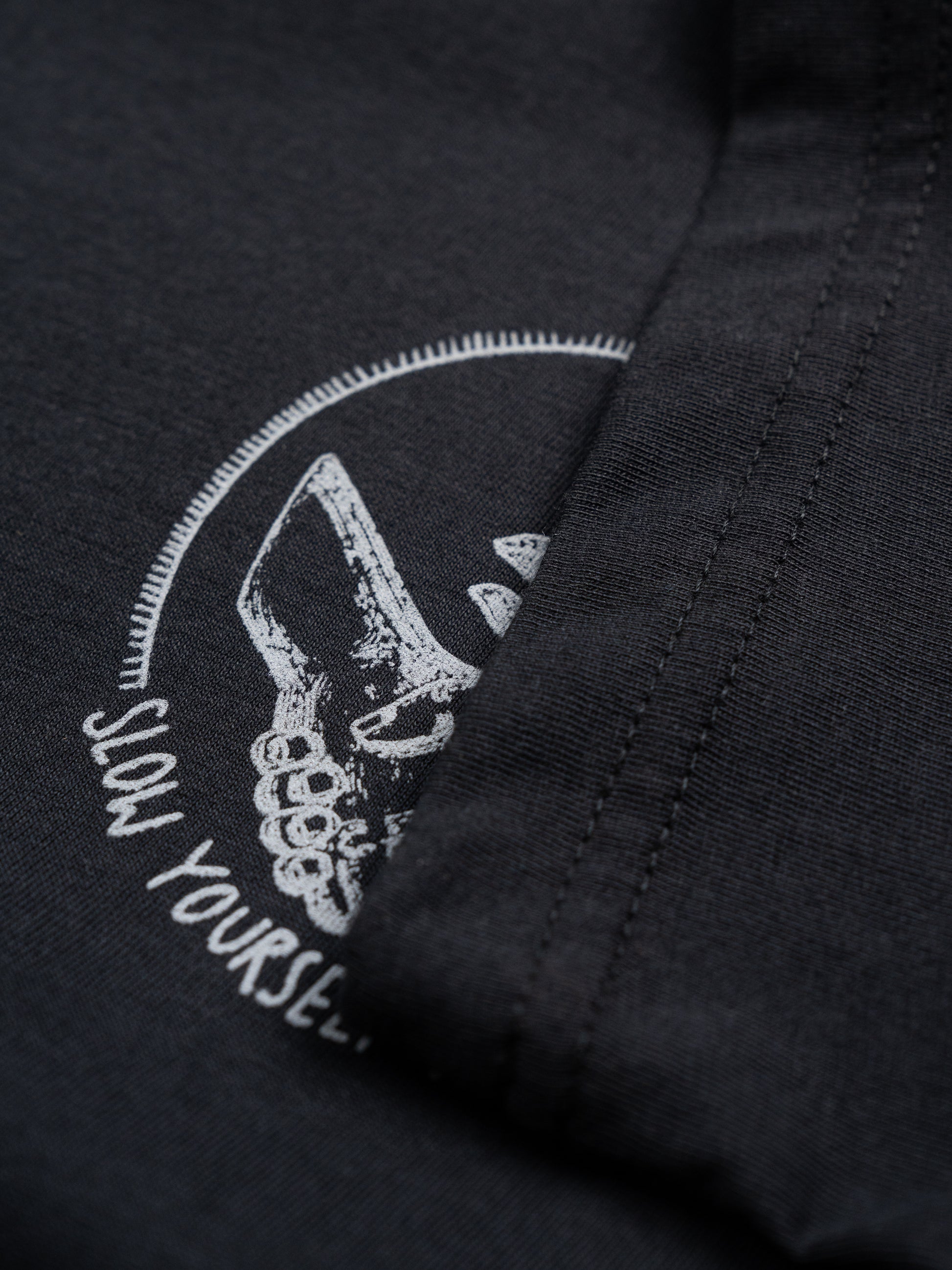 Handshake Tee | Organic Cotton | Slow Yourself Down - Mens Shirts