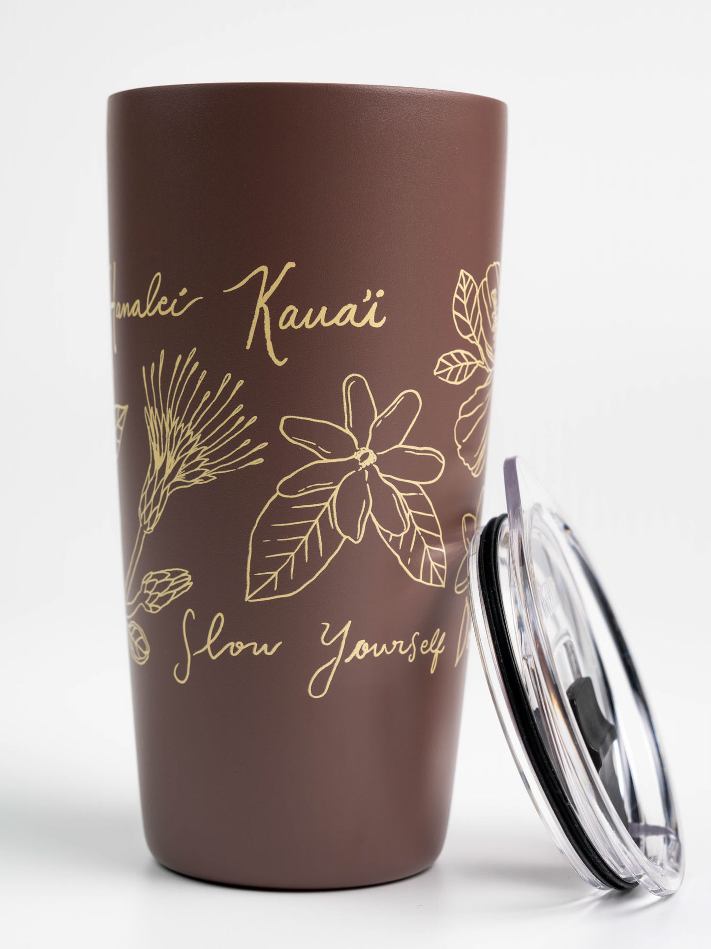 Insulated Coffee Tumbler - Slow Yourself Down