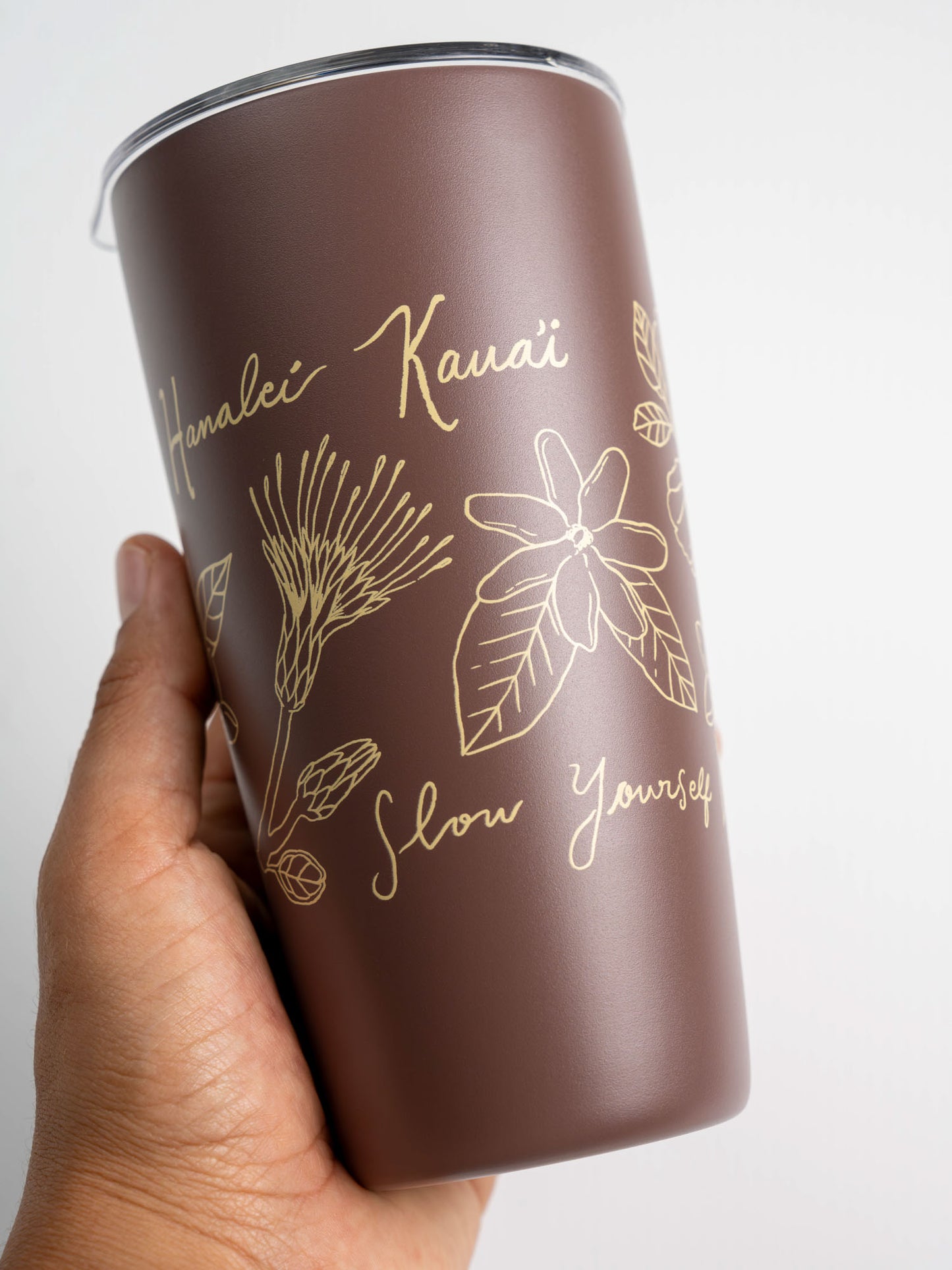 Insulated Coffee Tumbler - Slow Yourself Down