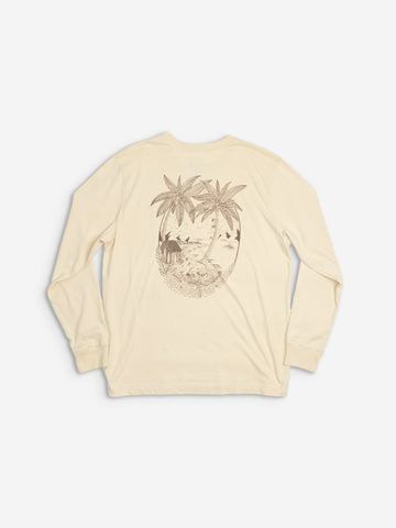 Island Life L/S Tee | Organic Cotton | Slow Yourself Down - Mens Shirts