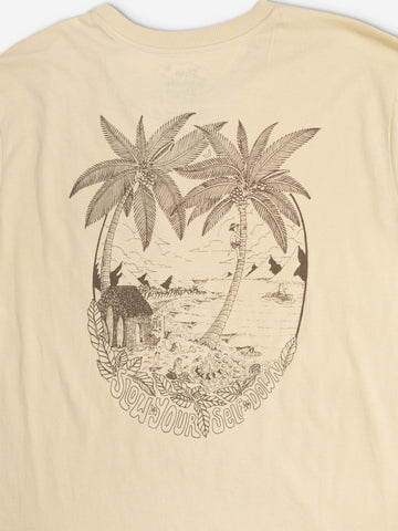 Island Life L/S Tee | Organic Cotton | Slow Yourself Down - Mens Shirts