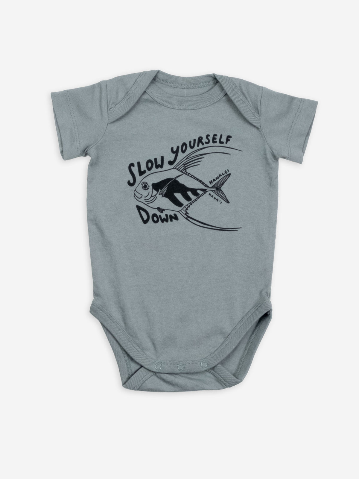 Kagami Fish Onesie-organic-cotton-syd