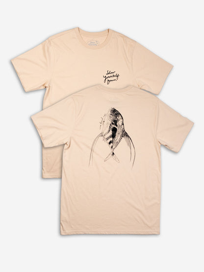 Kagami Tee | Organic Cotton | Slow Yourself Down - Mens Shirts