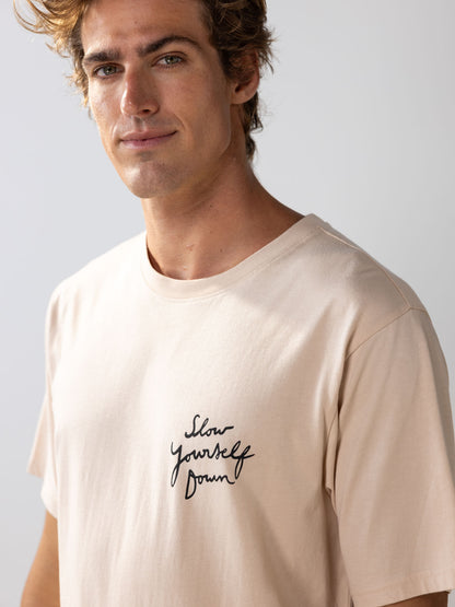 Kagami Tee | Organic Cotton | Slow Yourself Down - Mens Shirts