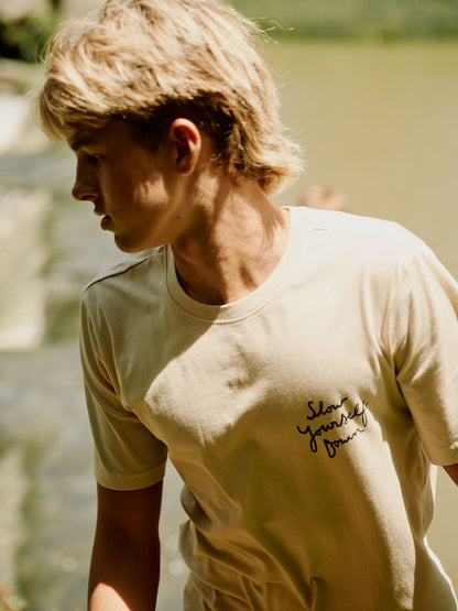 Kagami Tee | Organic Cotton | Slow Yourself Down - Mens Shirts