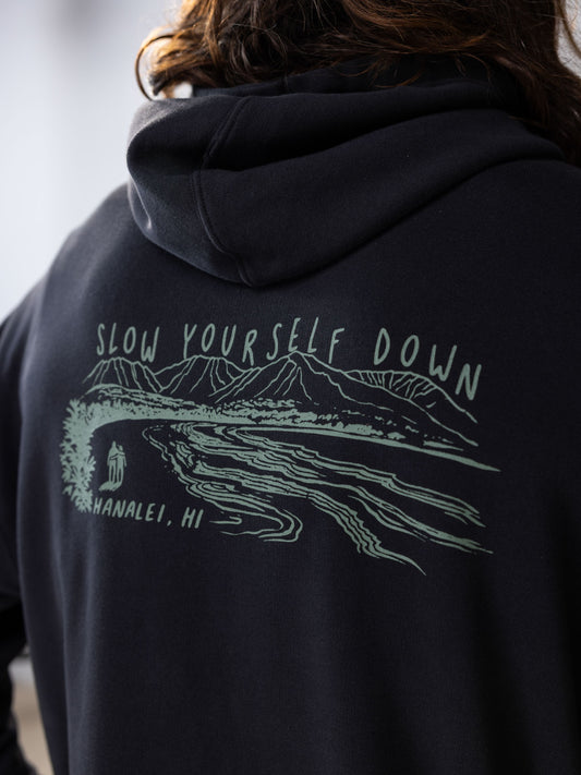 Kauai Scene Hoodie | Organic Cotton | Slow Yourself Down - Pullover Hoodie