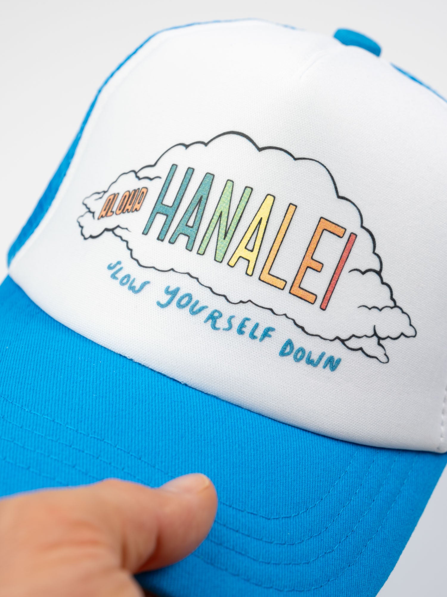 Kids Aloha Hanalei Trucker Hat | Slow Yourself Down - Youth Hats