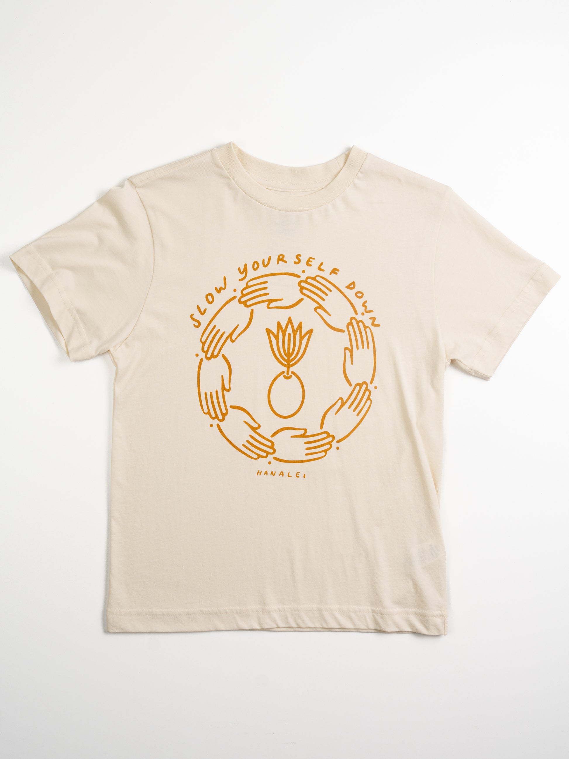 Kids Coconut Sprout Tee | Organic Cotton | Slow Yourself Down - Kids Shirts