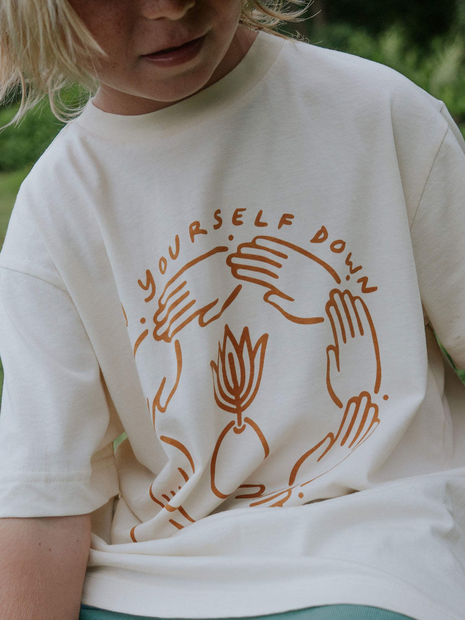 Kids Coconut Sprout Tee | Organic Cotton | Slow Yourself Down - Kids Shirts