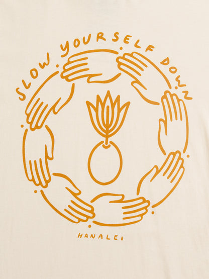 Kids Coconut Sprout Tee | Organic Cotton | Slow Yourself Down - Kids Shirts
