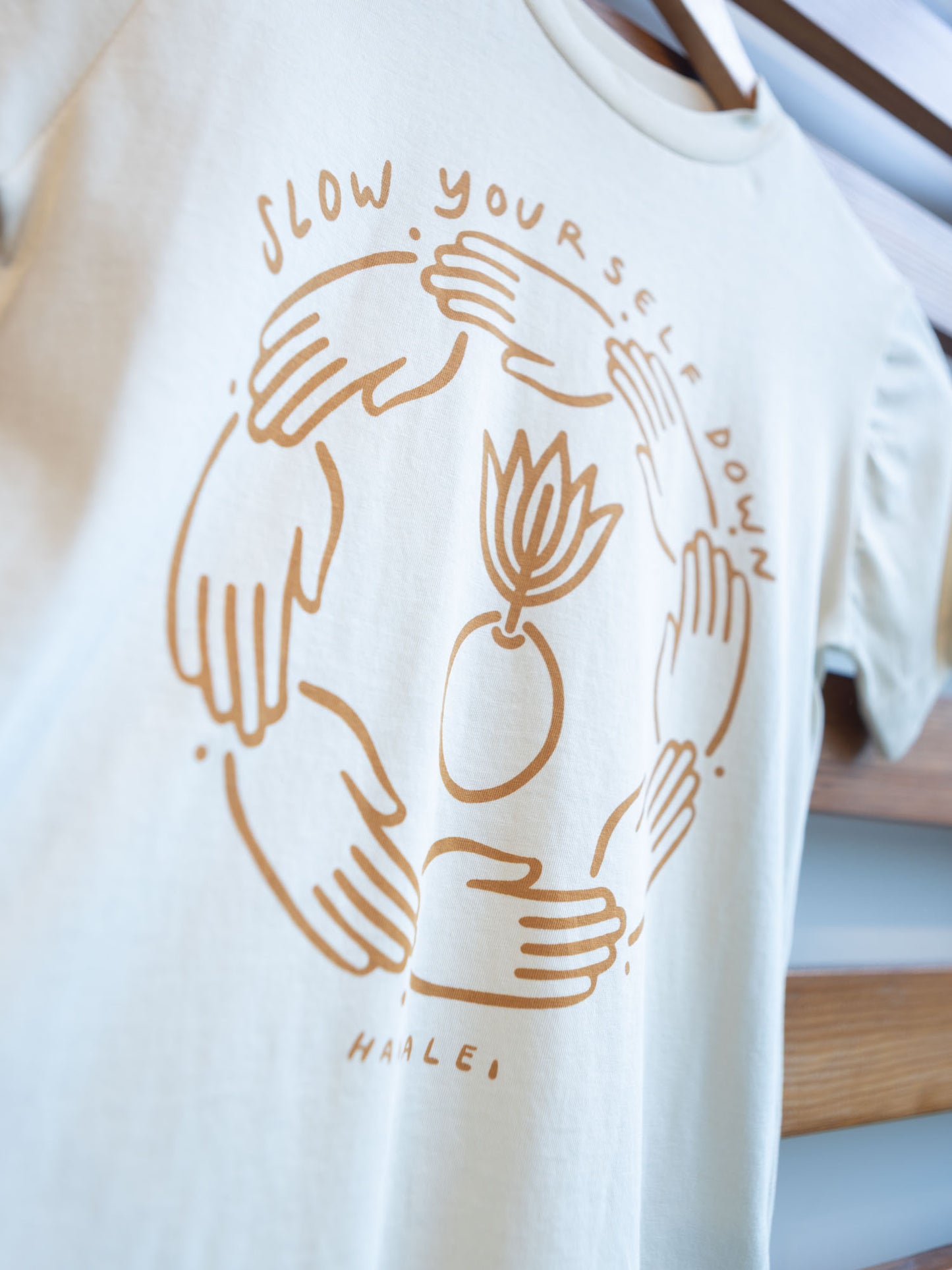 Kids Coconut Sprout Tee | Organic Cotton | Slow Yourself Down - Kids Shirts