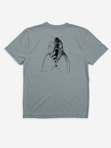 Kids Kagami Fish Tee | Organic Cotton | Slow Yourself Down - Kids Shirts