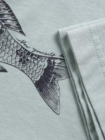 Kids Kumu Fish Tee | Organic Cotton | Slow Yourself Down - Kids Shirts