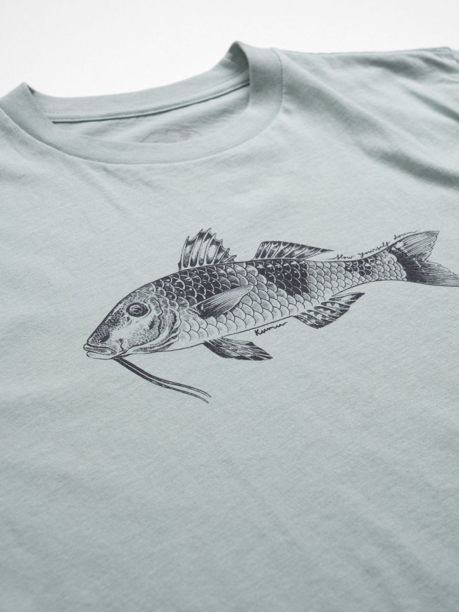 Kids Kumu Fish Tee | Organic Cotton | Slow Yourself Down - Kids Shirts