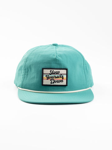 Kids Retro Boater Hat | Slow Yourself Down - Youth Hats