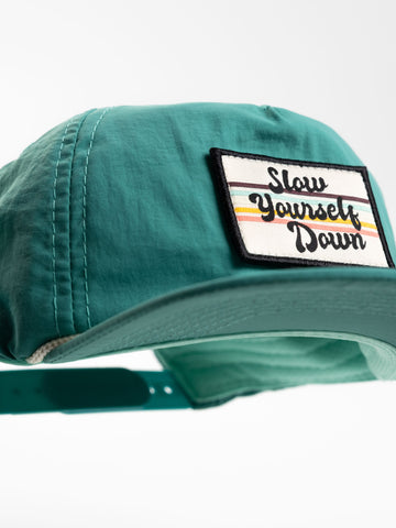Kids Retro Boater Hat | Slow Yourself Down - Youth Hats