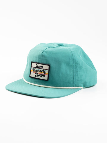 Kids Retro Boater Hat | Slow Yourself Down - Youth Hats