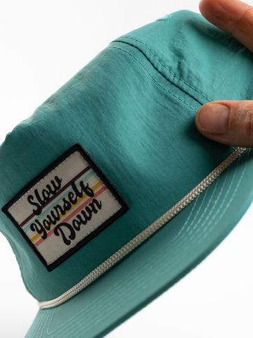 Kids Retro Boater Hat | Slow Yourself Down - Youth Hats